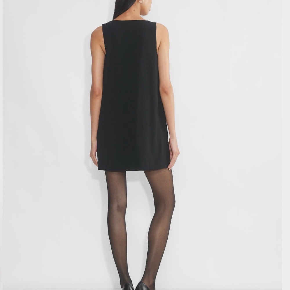 Babaton Black Square-Neck Mini Dress - Picture 2 of 3